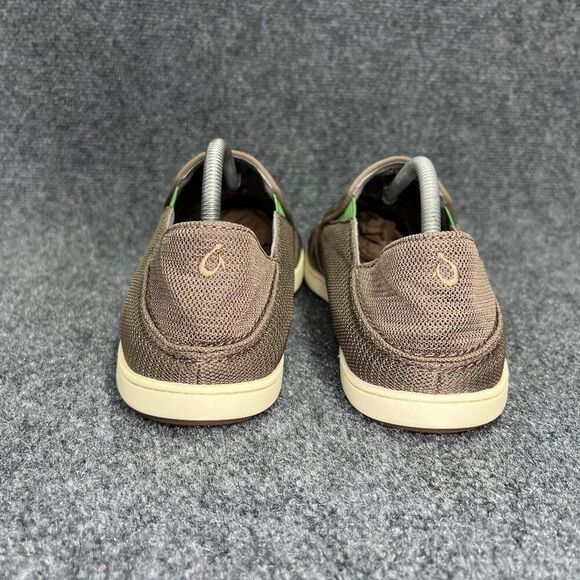 OluKai Nohea Mesh Shoes Men\'s Size 12 Brown Convertible‎ Slip On Comfort Loafers main image 10